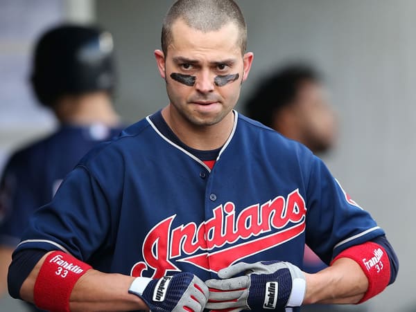 Nick Swisher and the Indians face a tall task in qualifying for the playoffs again. (Leon Halip/Getty Images)